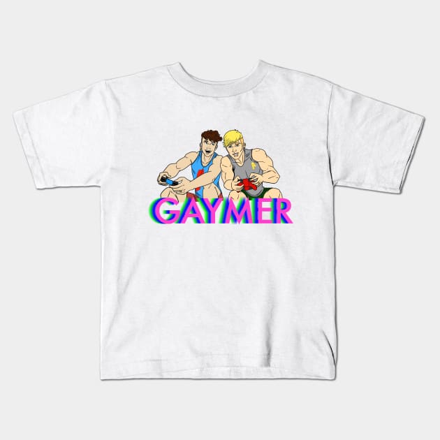 Gaymer life Kids T-Shirt by ChangoATX